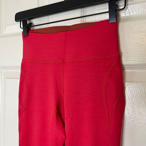 Outdoor Voices Techsweat Core Leggings Red Size XS - Picture 4 of 10